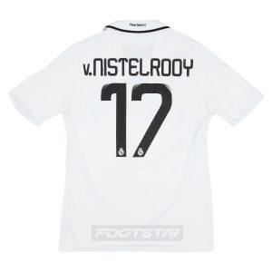 Maillot Real Madrid Domicile 2008 2009 Nistelrooy