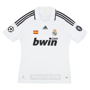 Maillot Real Madrid Domicile 2008 2009 Nistelrooy