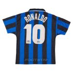 Maillot Retro Vintage Inter Milan Domicile 1997 1998 Ronaldo