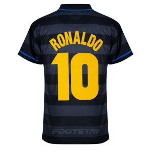 Maillot Retro Vintage Inter Milan Exterieur 1997 1998 Ronaldo