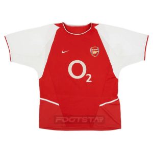 Maillot Arsenal Domicile 2002 2004 Bergkamp