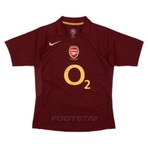 Maillot Arsenal Domicile 2005 2006