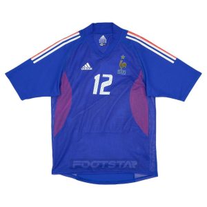 Maillot Equipe de France Domicile 2002 2004 Henry