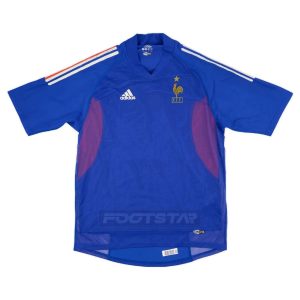 Maillot Equipe de France Domicile 2002 2004 Pires