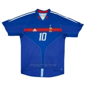 Maillot Equipe de France Domicile 2004 2006 Zidane