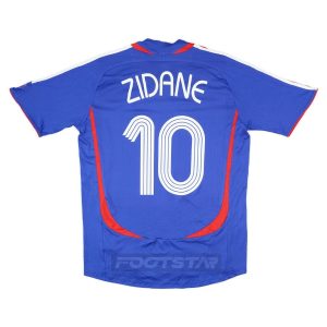 Maillot Equipe de France Domicile 2006 Zidane