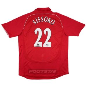 Maillot Liverpool Domicile 2006 2008 Sissoko