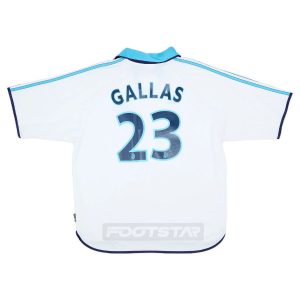 Maillot OM Marseille Domicile 1998 1999 Gallas