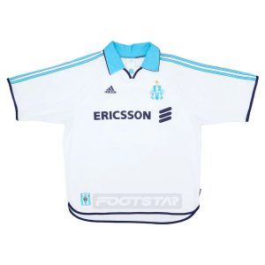 Maillot OM Marseille Domicile 1998 1999 Gallas