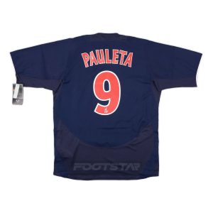 Maillot PSG Domicile 2003 2004 Pauleta