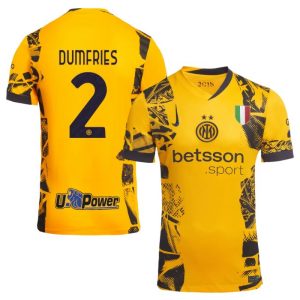 Maillot Inter Milan Third 2024 2025 Dumfries