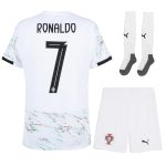 Maillot Kit Enfant Portugal Exterieur 2025 2026 Ronaldo