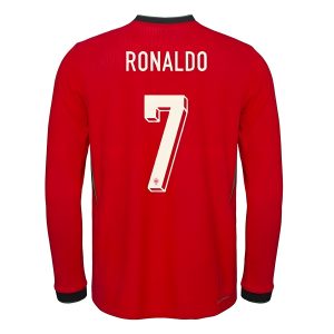 Maillot Portugal Domicile 2025 2026 Ronaldo Manches Longues