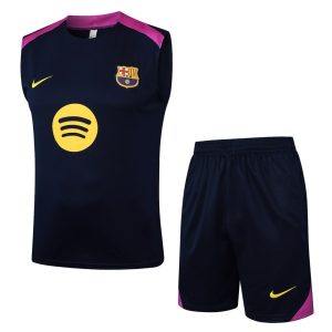 Debardeur Short Barca 2024 2025 Bleu Foncé