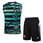 Debardeur Short Portugal 2024 2025 Vert Noir