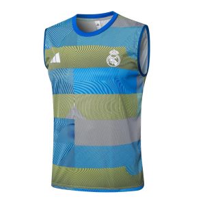 Debardeur Short Real Madrid 2024 2025 Bleu Vert