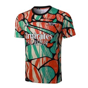 Ensemble Maillot Short Arsenal 2024 2025 Rouge Vert