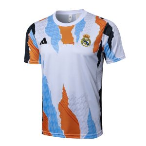 Ensemble Maillot Short Real Madrid 2024 2025 Blanc Tache