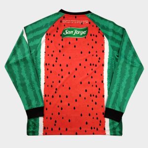 Maillot Palestine CL 2025 2026 Third Rouge Manches Longues