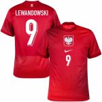 Maillot Pologne Exterieur 2024 2025 Lewandowski