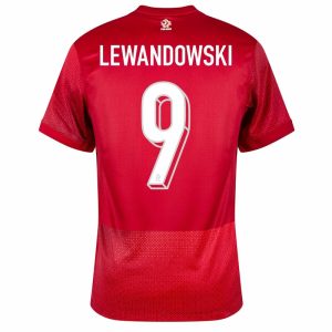 Maillot Pologne Exterieur 2024 2025 Lewandowski