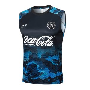 Debardeur Short Naples 2024 2025 Bleu Noir