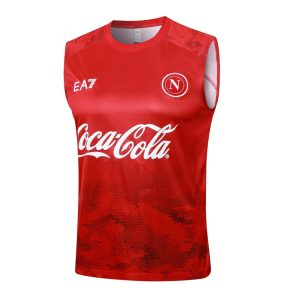 Debardeur Short Naples 2024 2025 Rouge