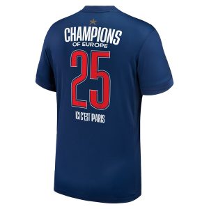Maillot Enfant PSG Champions D'Europe 2025 1 Etoile