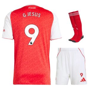Maillot Kit Enfant Domicile Arsenal 2025 2026 Jesus