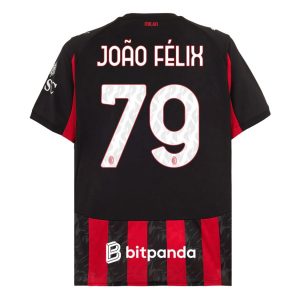 Maillot Milan AC Domicile 2025 2026 Joao Félix