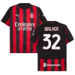 Maillot Milan AC Domicile 2025 2026 Walker
