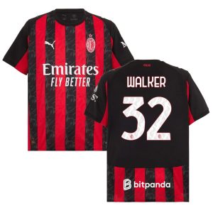 Maillot Milan AC Domicile 2025 2026 Walker