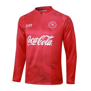 Survetement Naples Training 2024 2025 Rouge