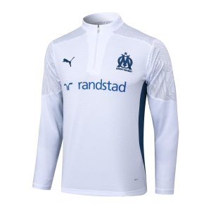 Survetement OM Training 2024 2025 Blanc