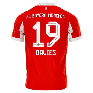 Maillot Bayern Munich Domicile 2025 2026 Davies