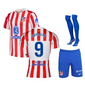 Maillot Kit Enfant Atletico Madrid Domicile 2025 2026 Sorloth