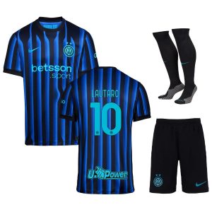 Maillot Kit Enfant Inter Milan Domicile 2025 2026 Lautaro
