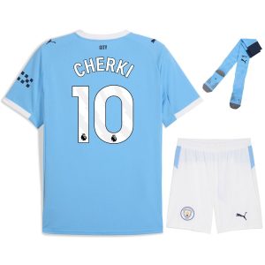 Maillot Kit Enfant Manchester City Domicile 2025 2026 Cherki