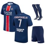Maillot PSG Domicile 2024 2025 Kvaratskhelia 1 Etoile