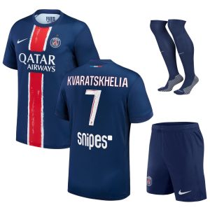 Maillot PSG Domicile 2024 2025 Kvaratskhelia 1 Etoile