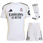 Maillot Kit Enfant Real Madrid Domicile 2025 2026