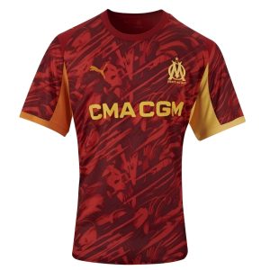 Maillot OM 2025 2026 Gardien Rouge (1)