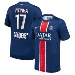 Maillot PSG Domicile 2024 2025 Vitinha 1 Etoile