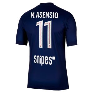 Maillot PSG Domicile 2025 2026 Asensio