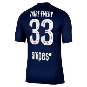 Maillot PSG Domicile 2025 2026 Zaire Emery