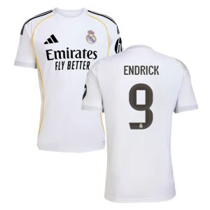 Maillot Real Madrid Domicile 2025 2026 Endrick (1)