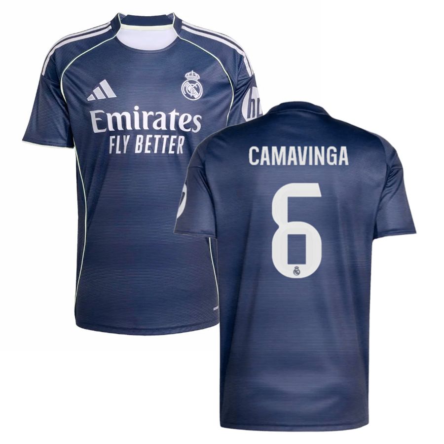 Maillot Real Madrid Exterieur 2025 2026 Camavinga