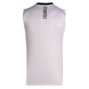 MAILLOT NAPLES 2025 2026 TRAINING ARGENT SANS MANCHES (2)