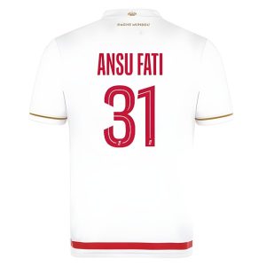 Maillot AS Monaco Domicile 2025 2026 Ansu Fati