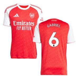 Maillot Arsenal Domicile 2025 2026 Gabriel